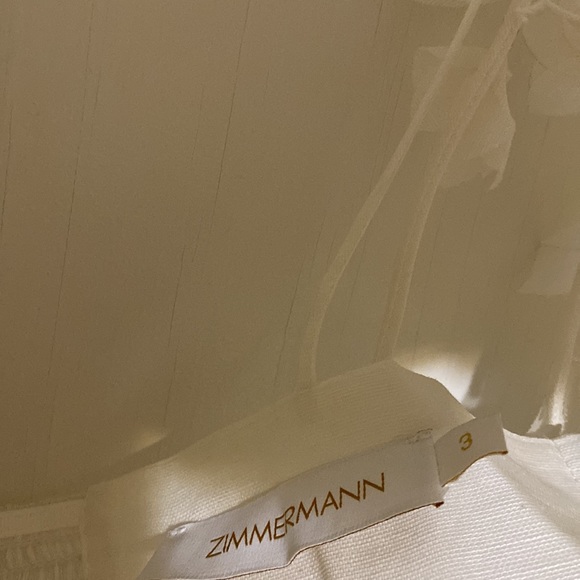 Flower Linen-Silk Crop Top - Picture 9 of 11